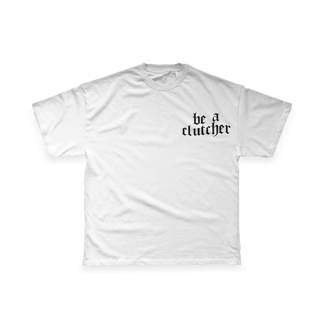 CAMISETA HOJE TEM CLUTCH - BRANCA
