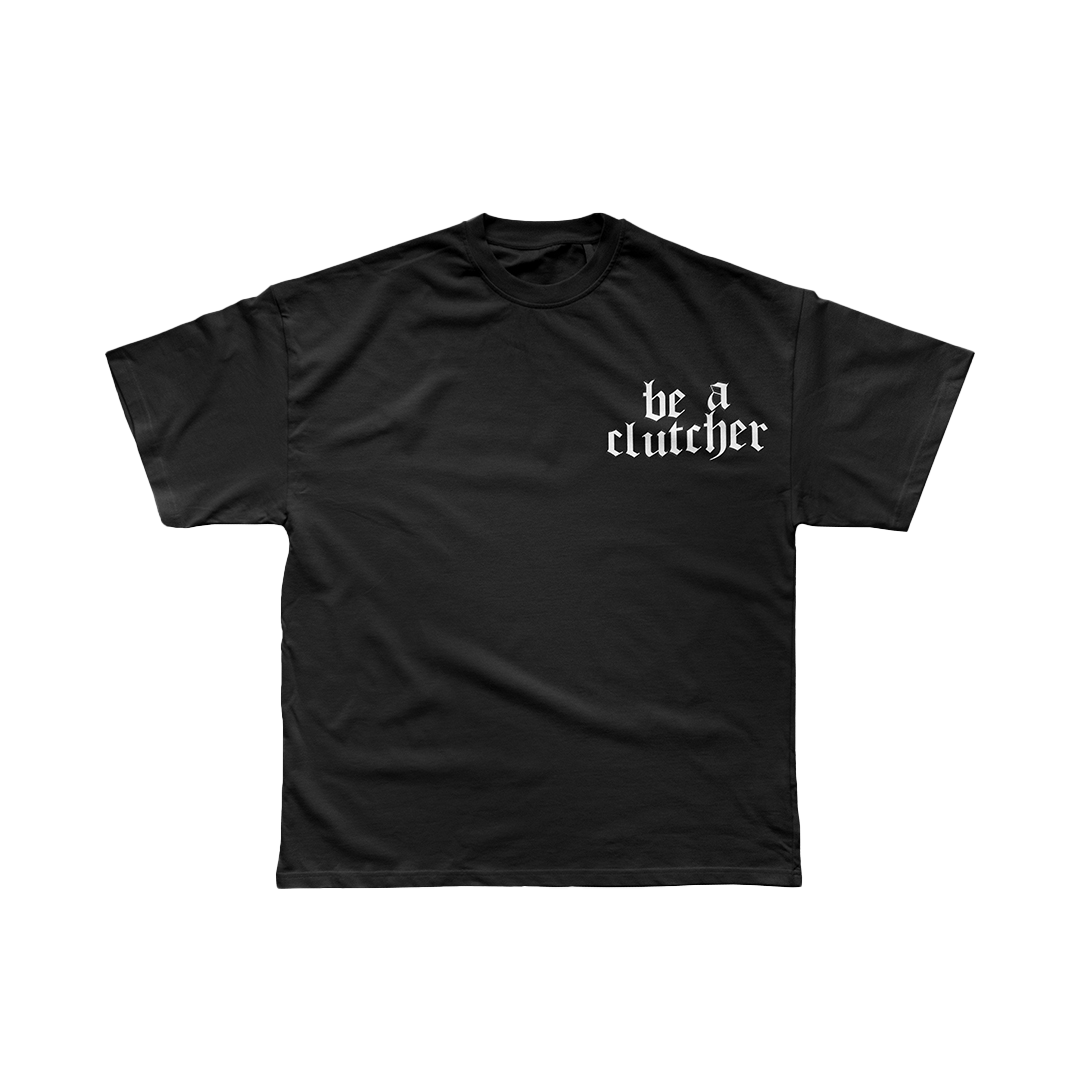 CAMISETA HOJE TEM CLUTCH BG - PRETO