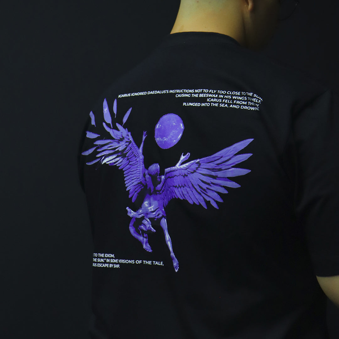 CAMISETA ICARUS - PRETO