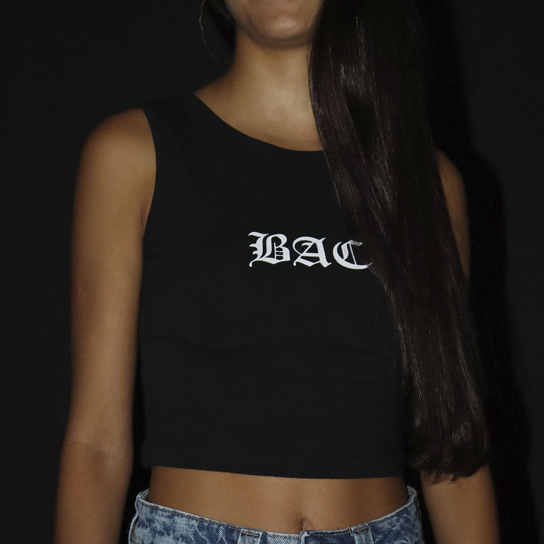 CROPPED REGATA - PRETO