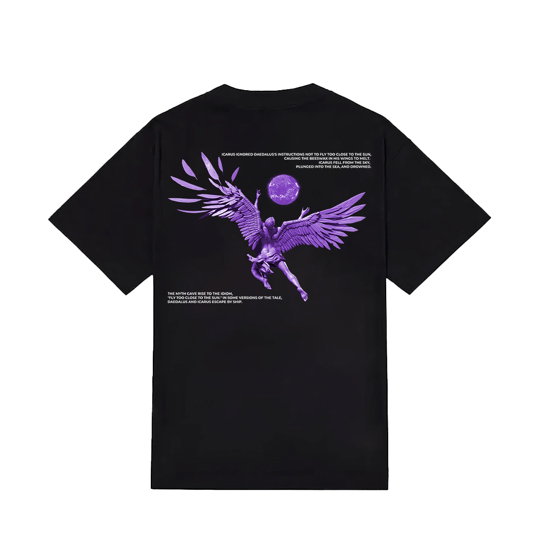 CAMISETA ICARUS - PRETO