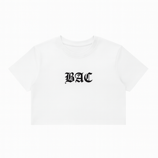 CROPPED BABY LOOK - BRANCO