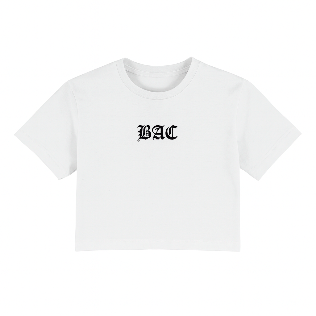 CROPPED CAMISETA - BRANCO