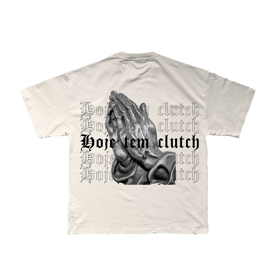 CAMISETA HAND OF CLUTCH - OFFWHITE